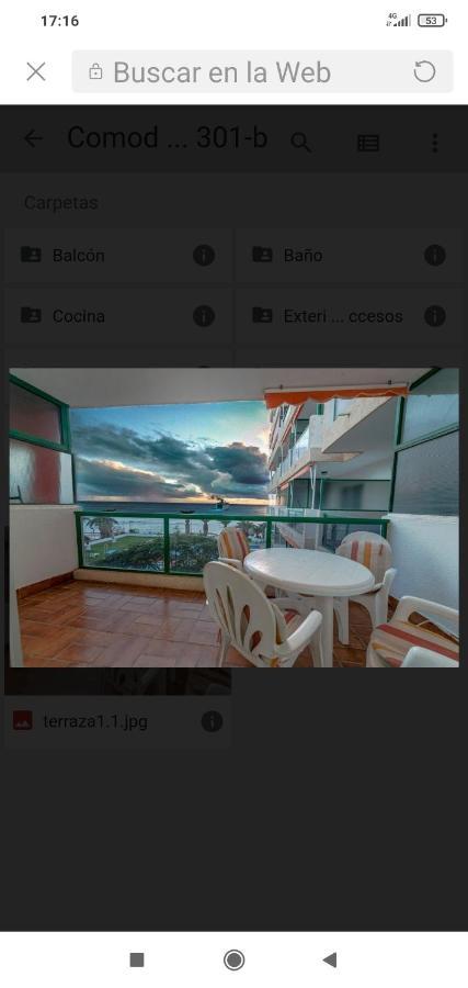 Comodoro Magnifico Apartamento En La Playa Los Cristianos  Kültér fotó